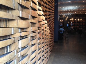Design in the Every Day: Reclaimed wood from wine barrels